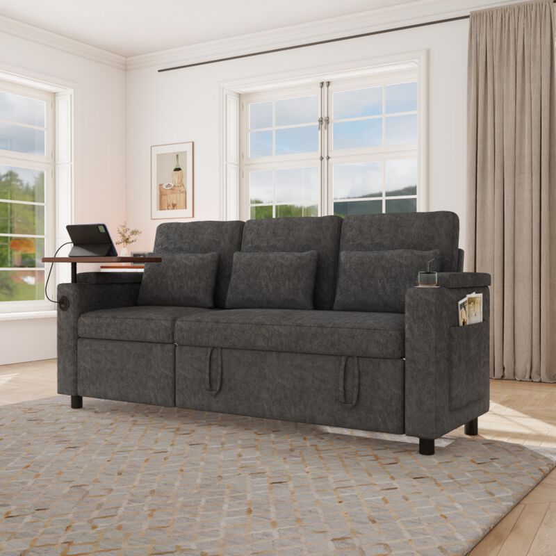 Lilkra 3-in-1 Convertible Sleeper Sofa image number 3