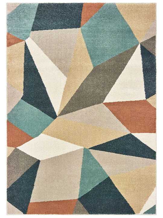 Carson 9659B 7'10" x 10' Blue Rug