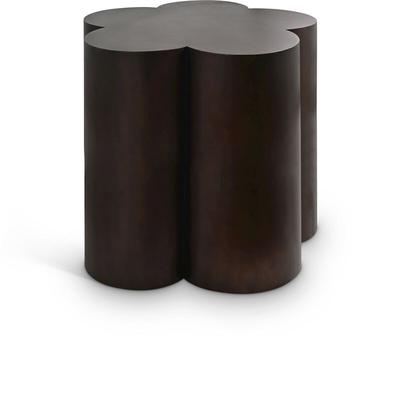 Meridian Furniture Lucky Brown Iron End Table