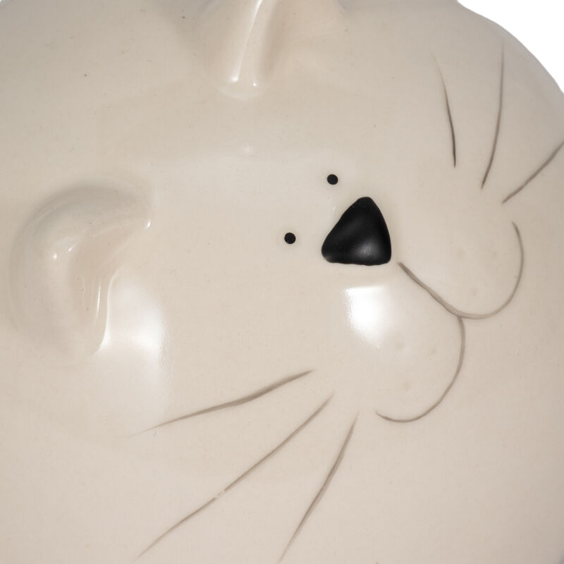 5" Kitty Orb, White image number 4