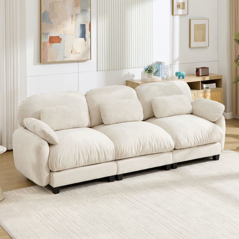 3-Seat modular cloud couch image number 1