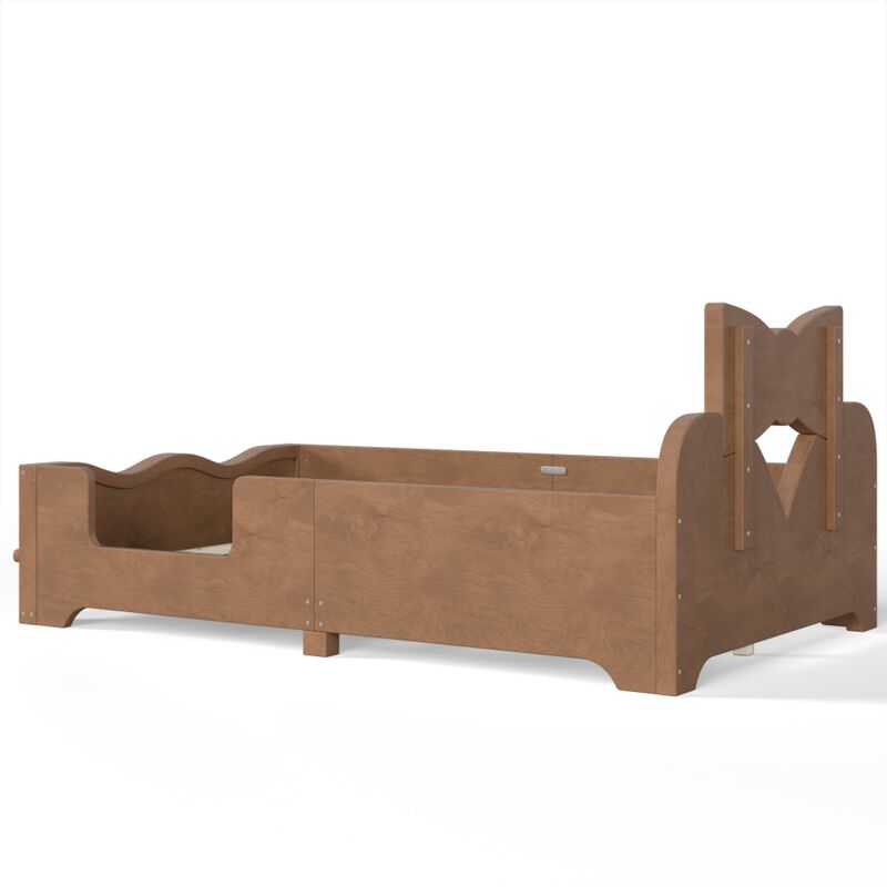 Cugwob Bowknot‑Cutout Kids Low Platform Bed image number 7