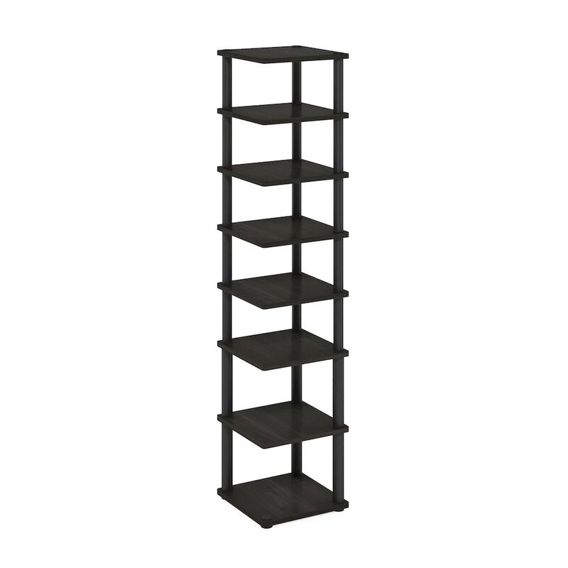 8-Tier Vertical Space Saving Free Standing Shoe Tower, Shoe Rack