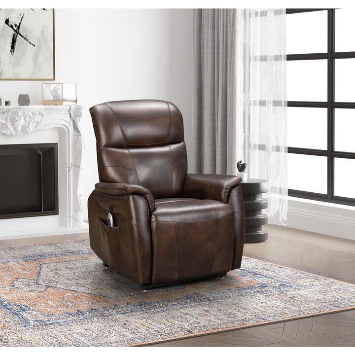 Barcalounger 23PHL-3085 Leighton Power Lift Recliner, Brown