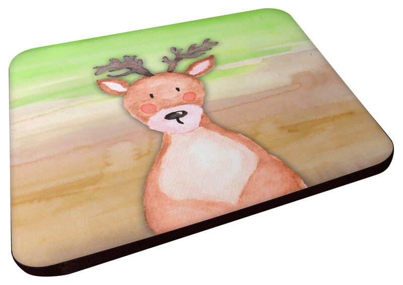 Caroline's Treasures Deer Watercolor Decorative coasters, 3.5, Multicolor