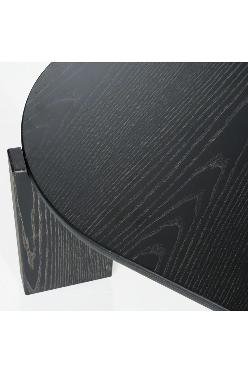Brown Veneer Square Coffee Table | OROA Modern Noah image number 4