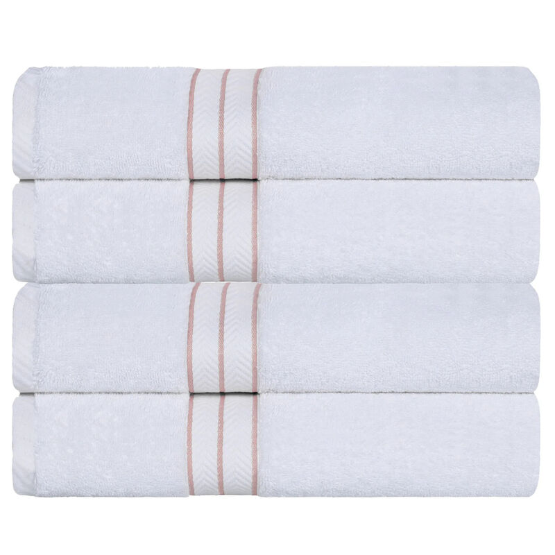 Plush Cotton Bath Towels 4-Piece Set for Bathroom and Spa image number 0