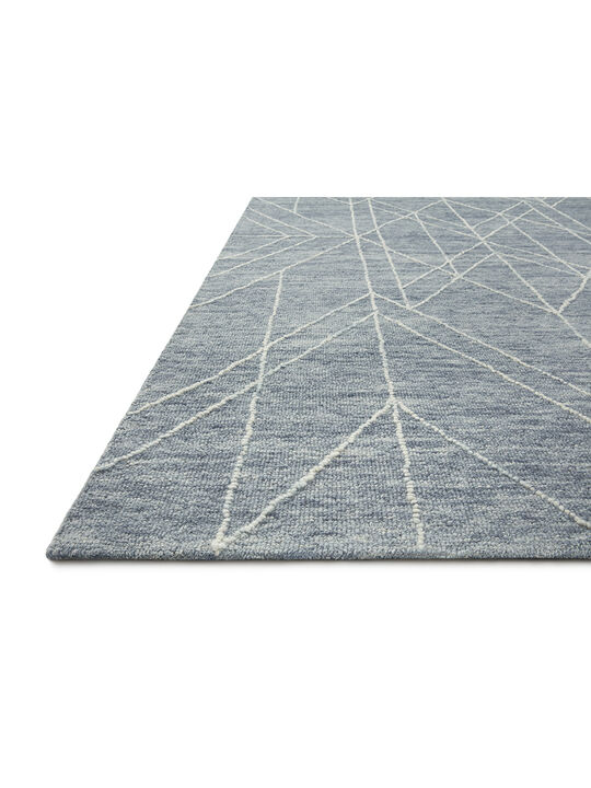 Sarah SAR04 Denim 5' x 7'6" Rug by Magnolia Home by Joanna Gaines x Loloi