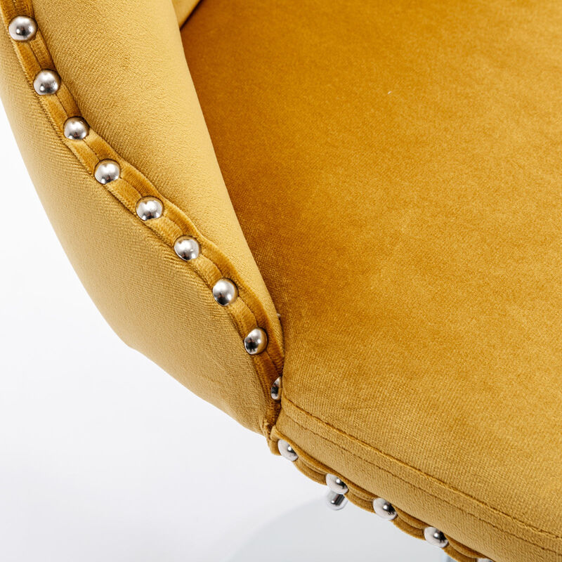 Swivel Barstools Adjustable Seat Height Counter Chairs for Kitchen & Bar