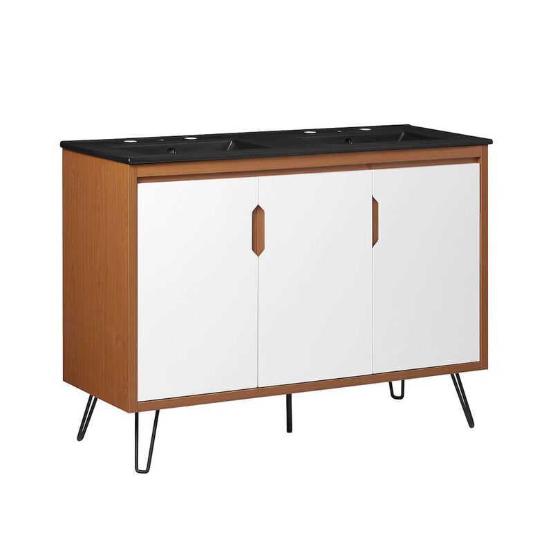 Energize 48" Double Sink Bathroom Vanity image number 0