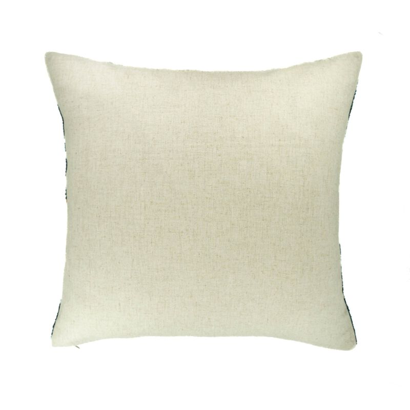 Ripple Silk Velvet Ikat Pillow, 20" X 20" Case Only