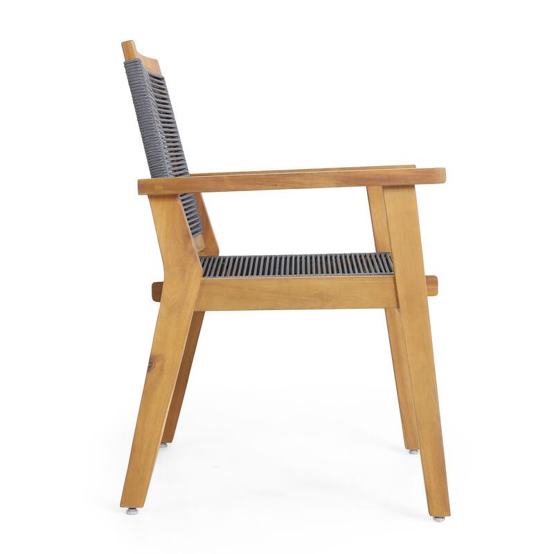 Merax Transitional Rope Weave Outdoor Lounge  Chairs image number 3