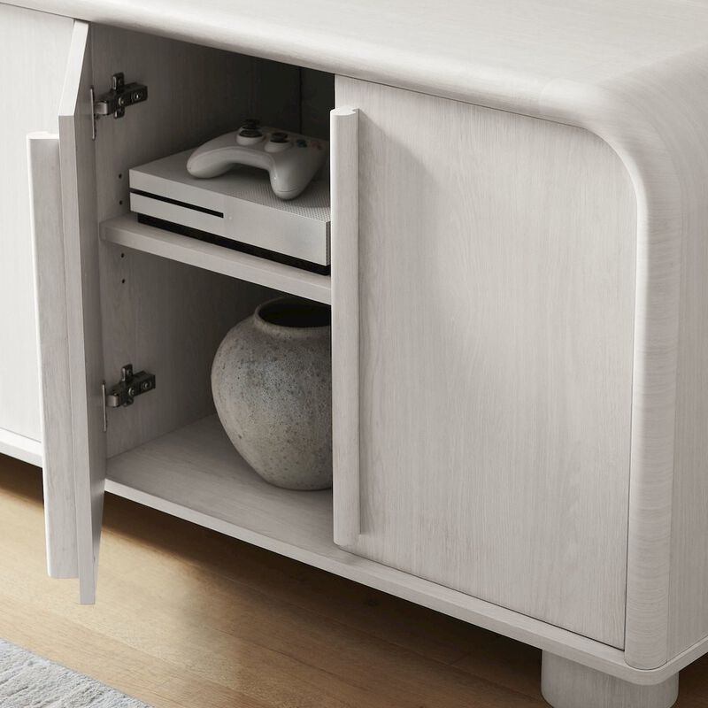 Bellamy 63" Curved Sideboard Cabinet image number 8
