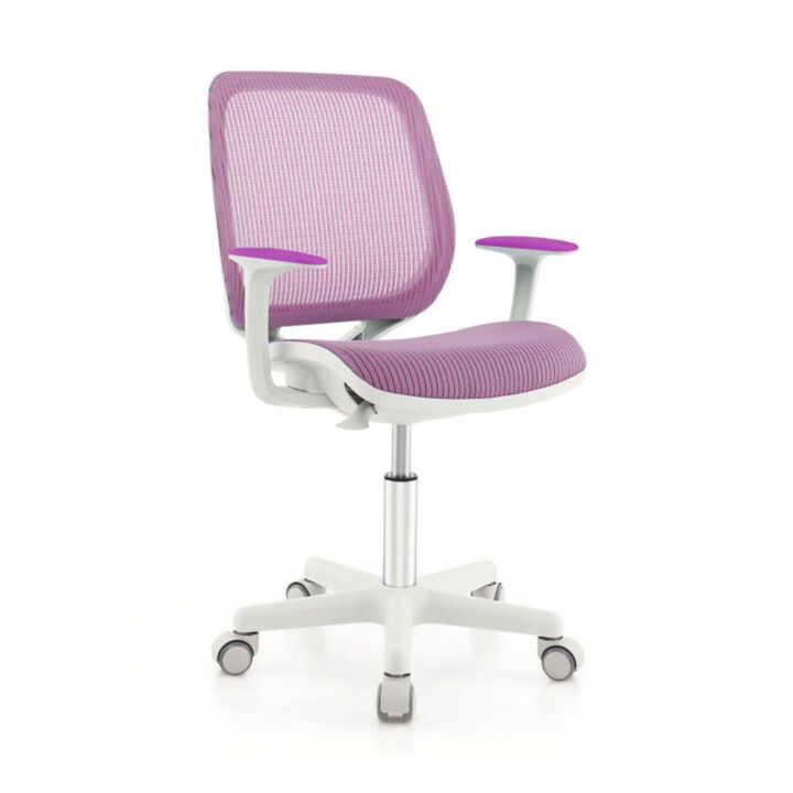 Hivvago Swivel Mesh Children Computer Chair with Adjustable Height