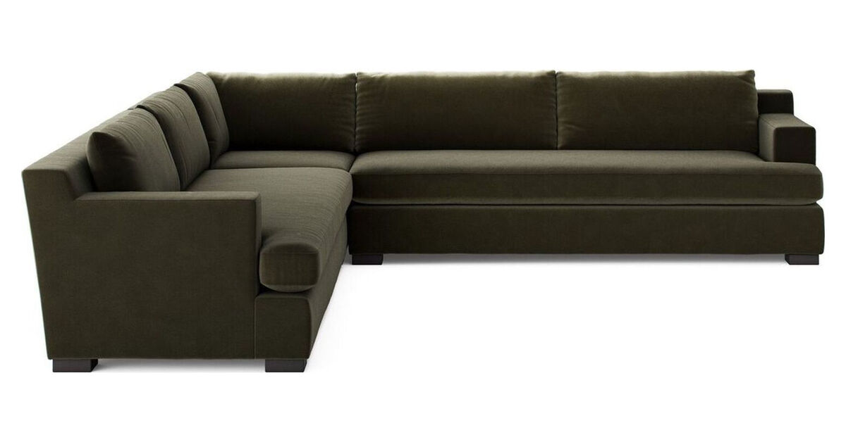 Crispin Surrey Olive 3 Piece Sectional