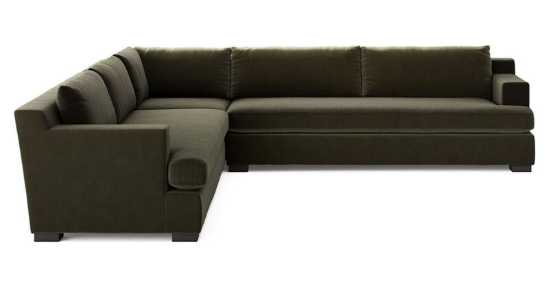 Crispin Surrey Olive 3 Piece Sectional image number 0