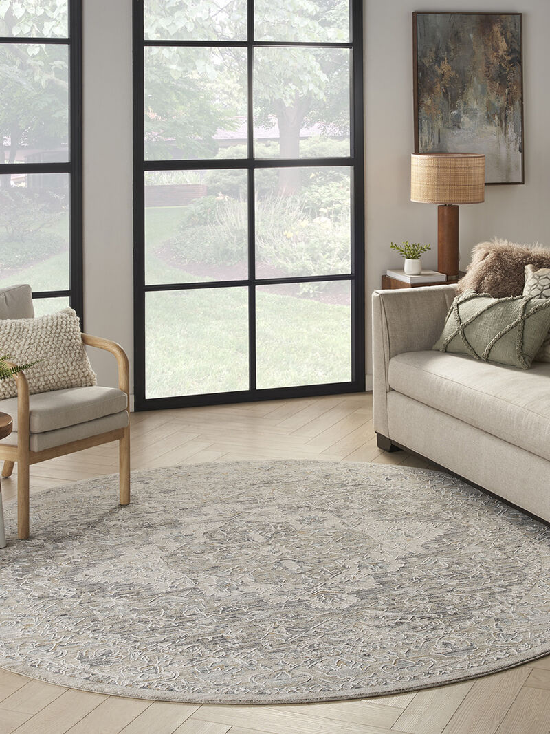 Lynx LNX04 Ivory/Taupe 5'3" x 7'10" Rug