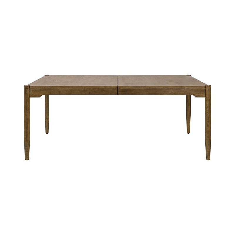 Martin Furniture Lachlan Modern Wood Rectangular Kitchen Dining Table, Brown image number 0