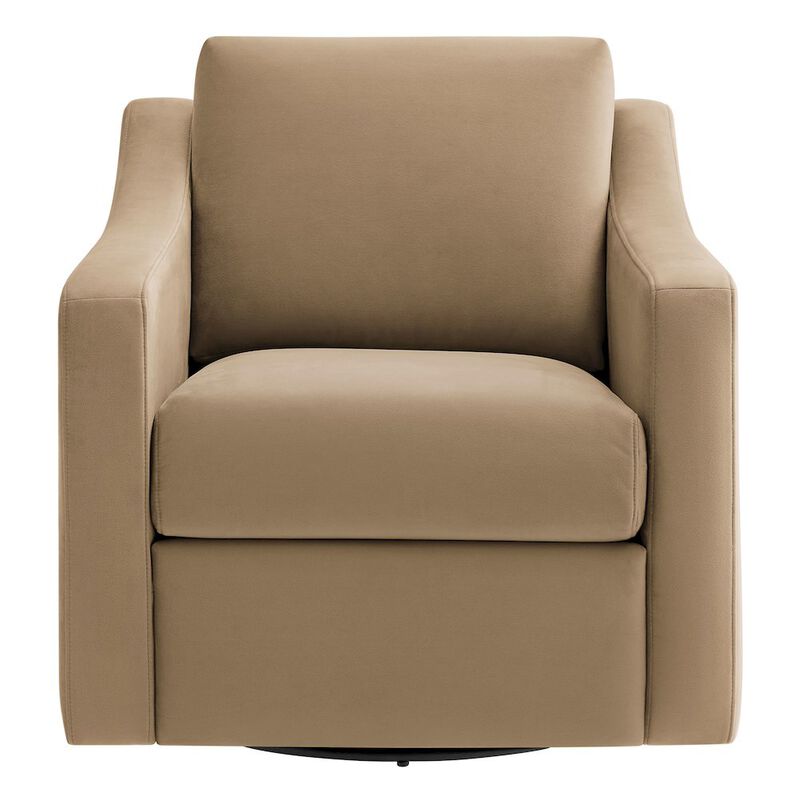 Liora Performance Velvet Armchair image number 5