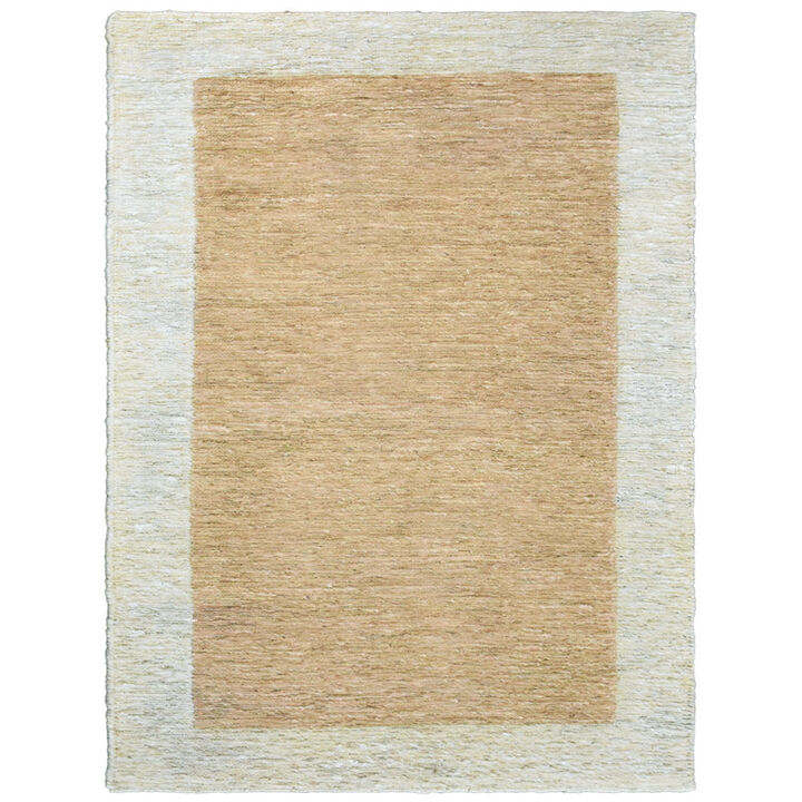 HAND KNOTTED SUMAK JUTE ECO-FRIENDLY Contemporary AREA RUGS  - Rectangle Shape, Contemporary, High Pile, Natural Fiber, Outdoor Indoor Handmade Area Rugs (J00009)