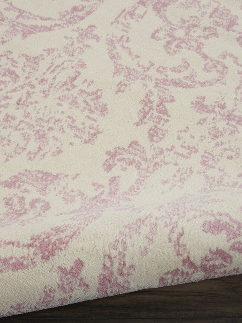Jubilant JUB09 Ivory/Pink 7'10" x 9'10" Rug
