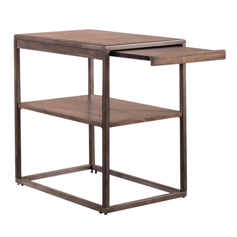 Liberty Furniture Jamestown Chair Side Table in Tobacco image number 6