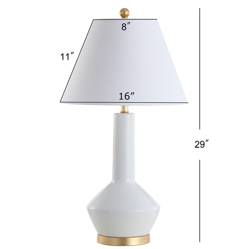 Copenhagen Ceramic/Metal LED Table Lamp