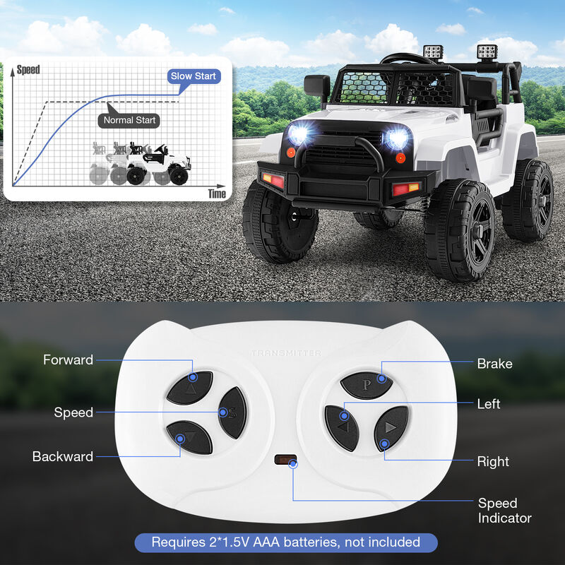 Kids 12V Electric Ride On Truck image number 3