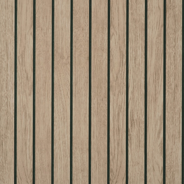 Manolo Light Brown Wooden Slat Wallpaper