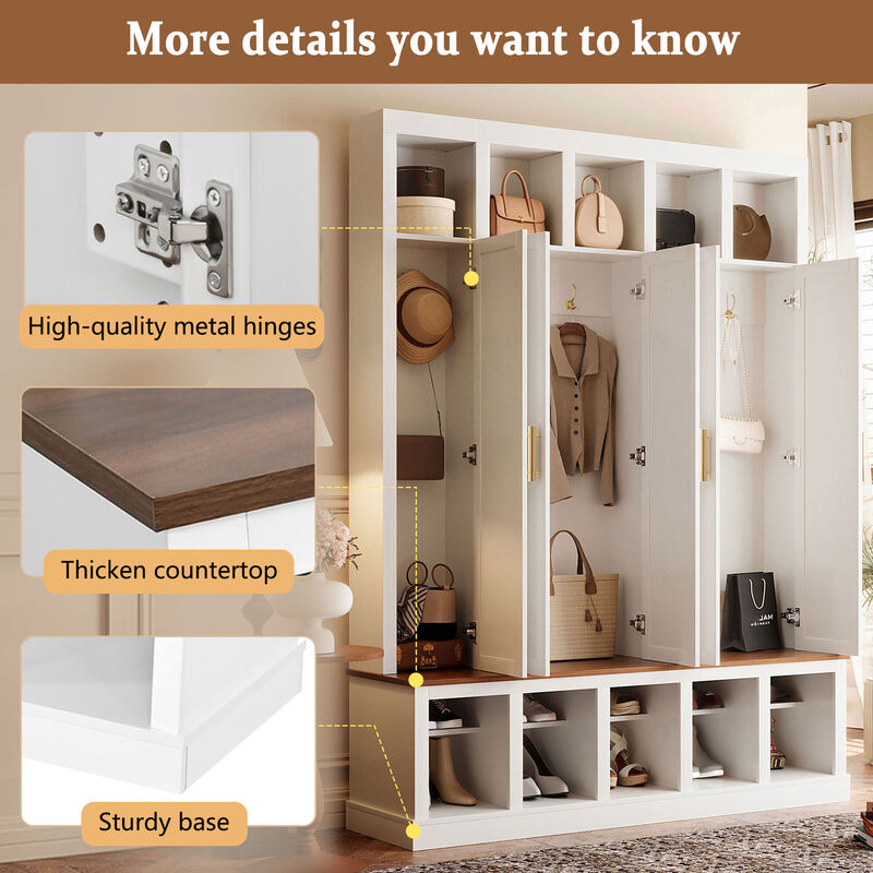 Voklos Entryway Storage Cabinet image number 4