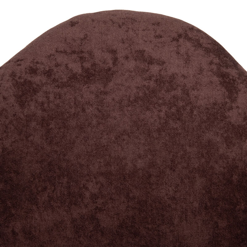 LeisureMod Wilson Twill Fabric Eiffel Rocking Chair