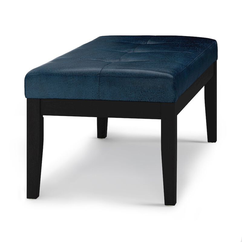 Simpli Home Lacey Tufted Ottoman Bench image number 3