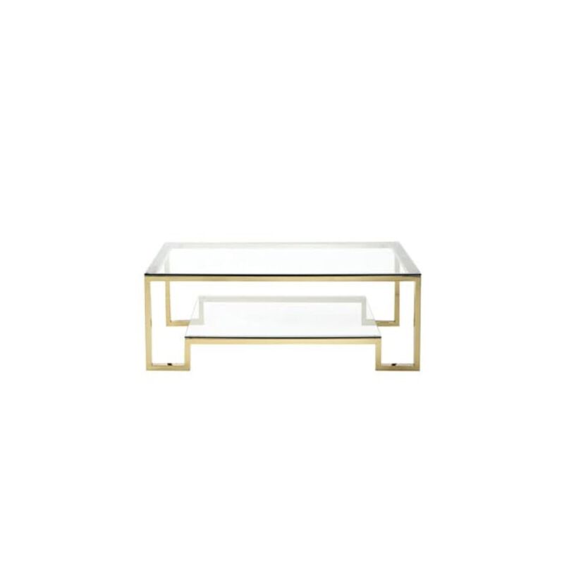 Pangea Home Z-Laurence Coffee Table Gold