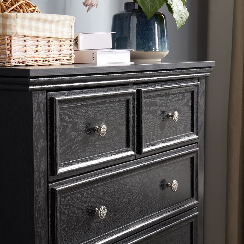 Rurwod Modern 6-Drawer Chest image number 5