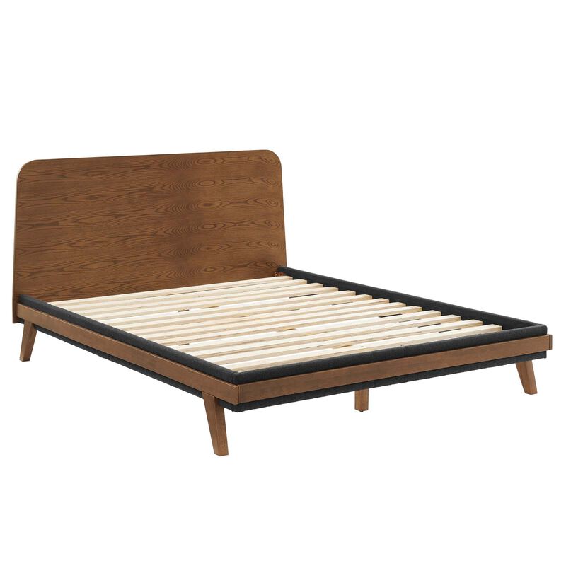 Modway - Dylan Queen Platform Bed Walnut image number 2