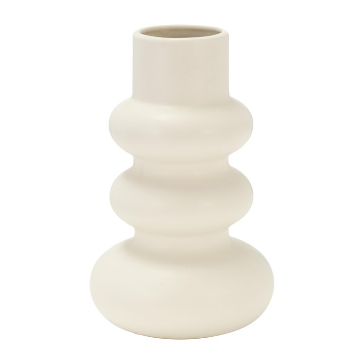 CLARAHOLM IVORY VASE 10 (IN)