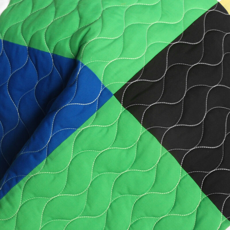 Queen Size 3-Piece Vermicelli Quilted Patchwork Quilt Set with Shams image number 3