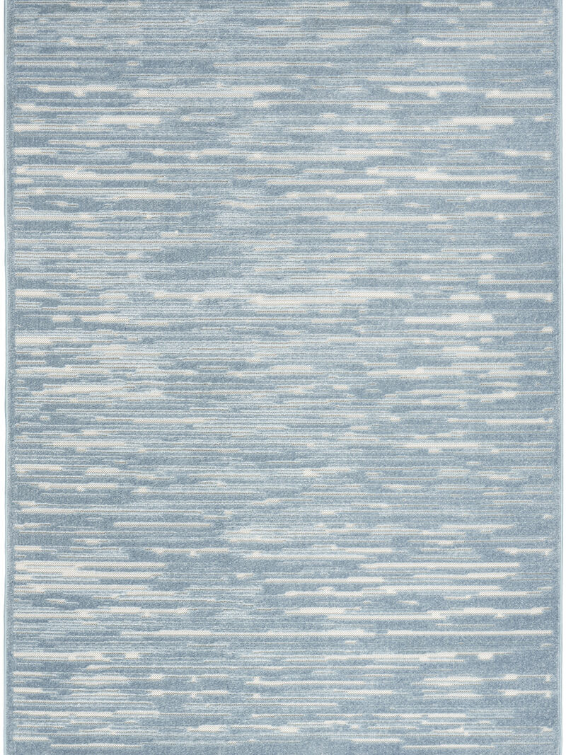 Care Free CAF04 Blue 3'11" x 5'11" Rug
