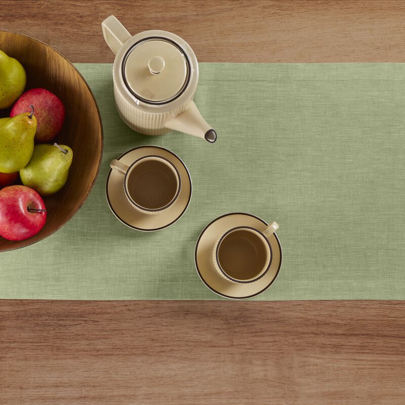 Solino Home 100% Pure Linen Table Runner - Athena