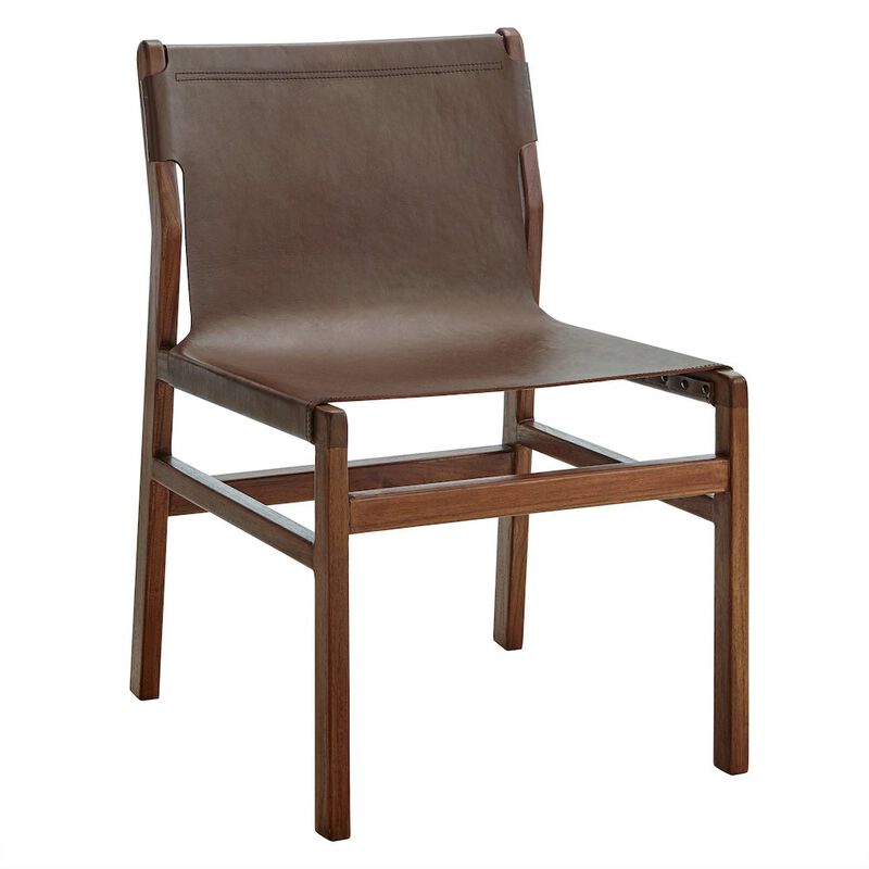 Sonora Leather Dining Side Chair image number 0