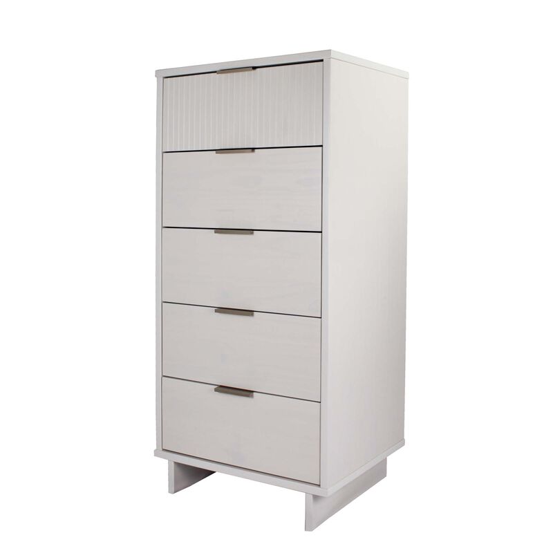 Granville White Narrow Chest