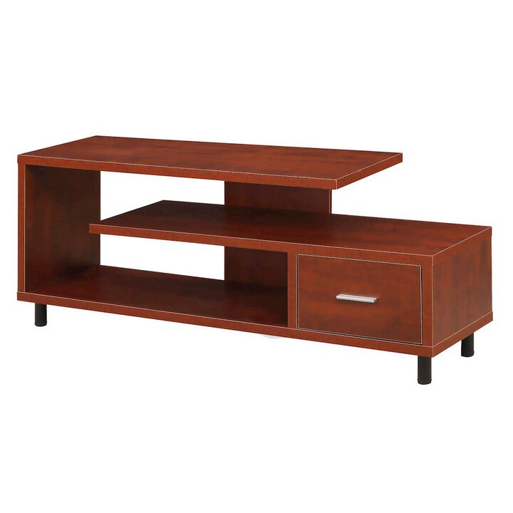 Convience Concept, Inc. Seal II 1 Drawer TV Stand with Shelves for TVs up to 65 Inches
