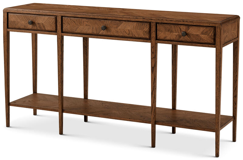 Nova Two-Tiered Console Table in Dusk image number 0