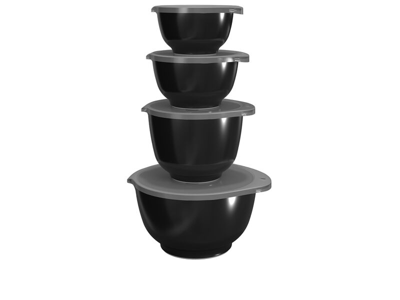 ROSTI Margrethe Bowl 4pc set with Lids Classic (0.5Q, 0.75Q, 1.5Q, 3Q) image number 0