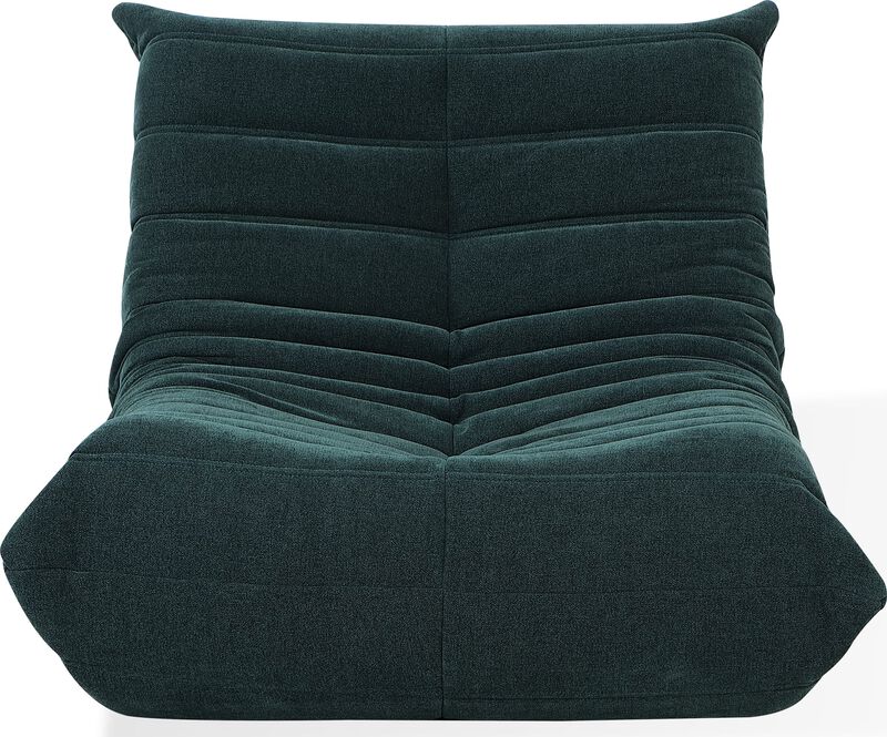 Flex Upholstered Lounge Chair in Emerald Chenille