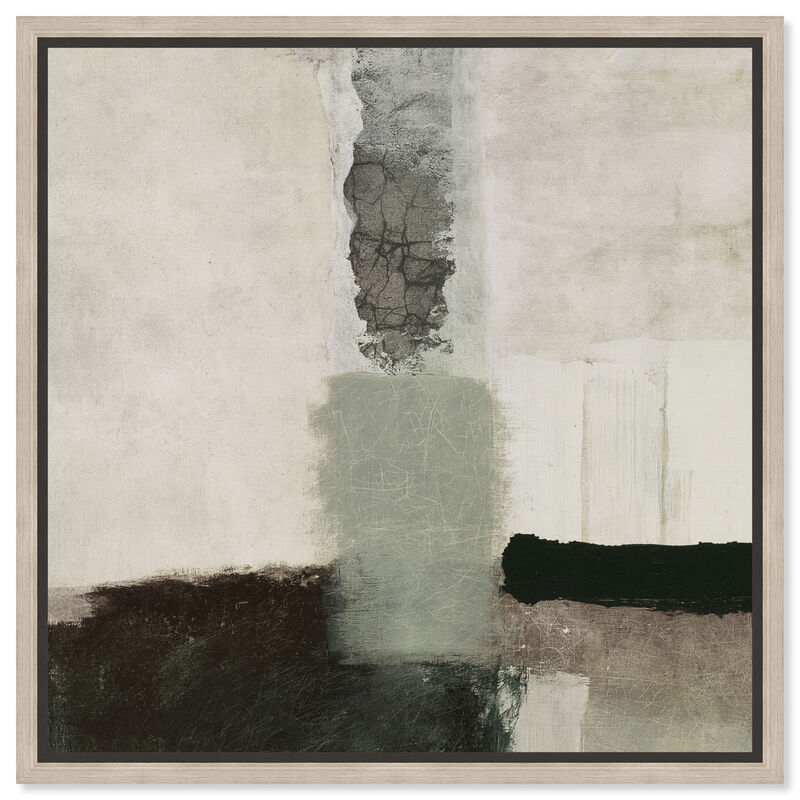 Eroded Surface I Abstract Canvas Print by Art Remedy image number 0