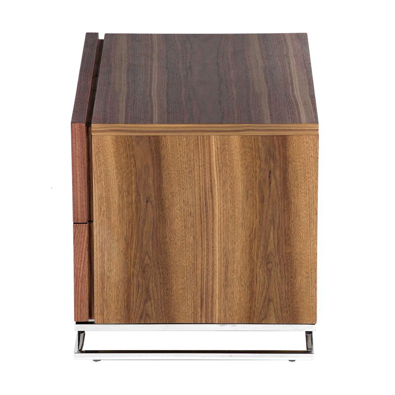 Pangea Home Harper Night Stand Walnut