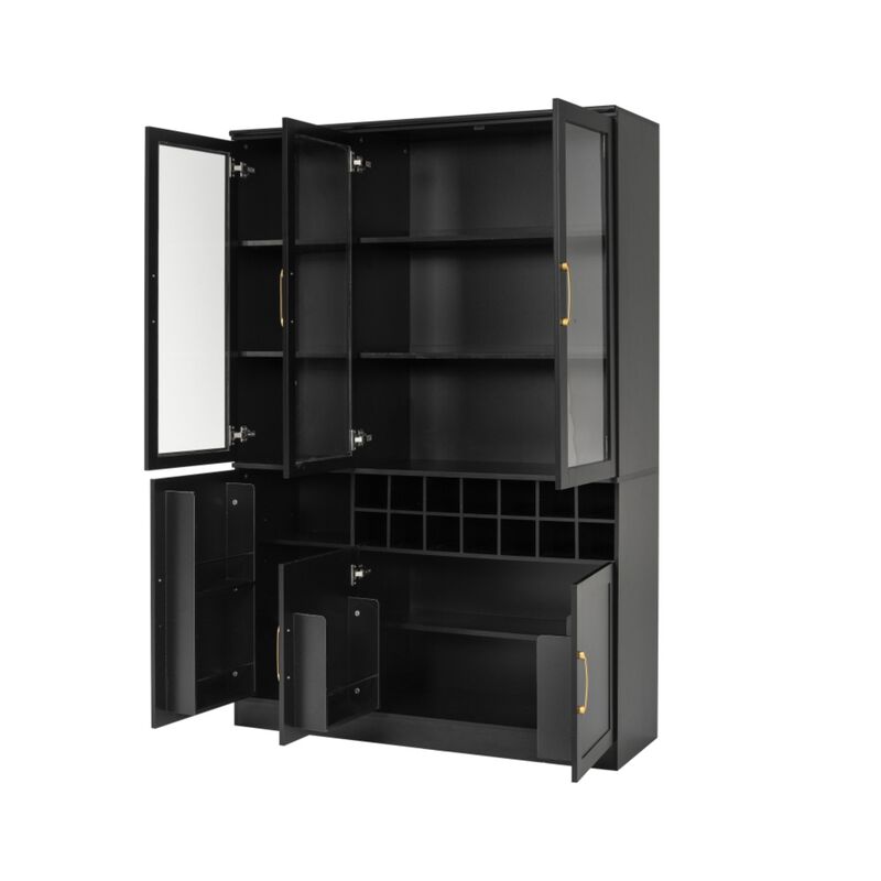 Fedcud Tall Wine Bar Cabinet image number 7