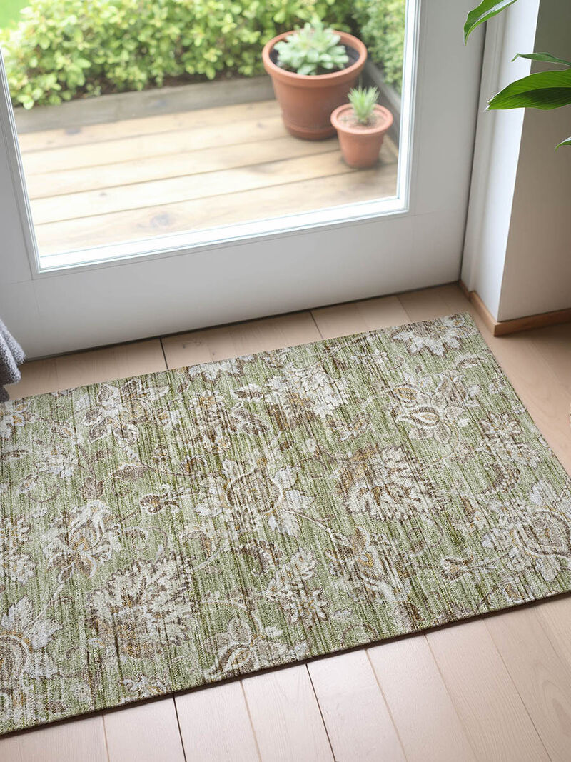 Silk Road SR2 Aloe 20" x 30" Rug image number 1