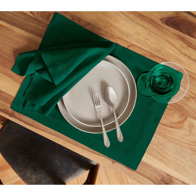 Christmas Linen Dinner Napkins 20 x 20 in Set of 6 - Sonoma, Solino Home